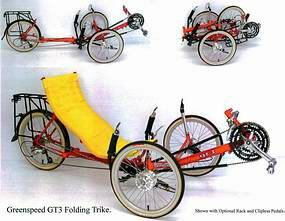 Greenspeed GT3 Recumebent Tricycle