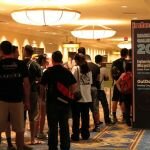 Interbike Day 2 :: The line for the Outdoor Demo bus