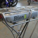 BionX rear rack battery :: Nicely out of the way!