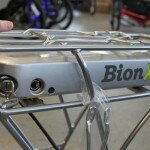 BionX rear rack battery :: Nicely out of the way!