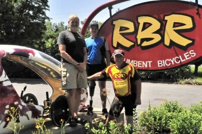 Rob, Luke, and Joe in front of RBR